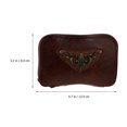 thumbnail image 2 of AMERTEER 1pc Car Key Case Portable Car Key Storage Bag Genuine Leather Car Key Pouch, 2 of 6