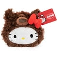 thumbnail image 3 of GUND Hello Kitty Philbin Plush Pouch, 5.5", Brown, 3 of 7