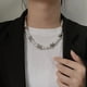 thumbnail image 2 of Collar de estilo europeo y americano, collar de perlas, accesorios de hip hop, accesorios de personalidad, collar, 2 of 3