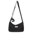thumbnail image 2 of Bolsa cruzado de moda para mujer de hombro de nailon de viaje con monedero (negro) Likrtyny Para Estrenar, 2 of 2
