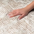 thumbnail image 3 of Addison Rugs Dream Shag Premium Machine Washable Transitional Squares Spice Rectangle Rug, 5' x 7'6", 3 of 8