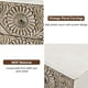 thumbnail image 5 of Mesita de noche Nightstand COSIEST de madera de estilo vintage con 2 cajones, 5 of 7