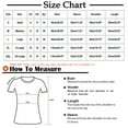 thumbnail image 5 of Women's Striped Print Tops Trendy Short Puff Sleeve Crewneck Color Block T Shirts Casual Summer Slim Fit Blouses, 5 of 5