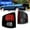 Clear Lens, variant on WINJET Tail Lights for Chevrolet Chevy S10 1994-2004 / GMC Sonoma 1994-2004 / Isuzu Hombre 1996-2000 Tail Lamps LED Rear Lights Car Rear Lamps Assembly Replacement (Chrome Housing / Smoke Lens)