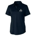 thumbnail image 2 of Women's Cutter & Buck Navy Utah State Aggies Vault Prospect Textured Stretch Polo, 2 of 3