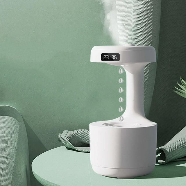 Desktop Air Humidifier with Antigravity Water Droplet for NightStand Bedroom perfecl Humidificador de aire