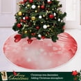 thumbnail image 6 of Coolnut Valentine's Day Love Christmas Tree Skirt Home Decoration Large Round Christmas Tree Skirt for Holiday Party Home Christmas Day Ornaments,47.2", 6 of 6