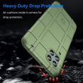 thumbnail image 3 of Case for Samsung Galaxy M33, Heavy Duty Shockproof Absorption Impact Resistant Protective Phone Case Bumper Rugged Cover for Samsung Galaxy M33 HD Green, 3 of 14