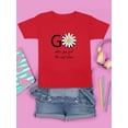 thumbnail image 3 of Go Daisies Positive Quote T-Shirt Juniors -Image by Shutterstock,  x-Small, 3 of 4