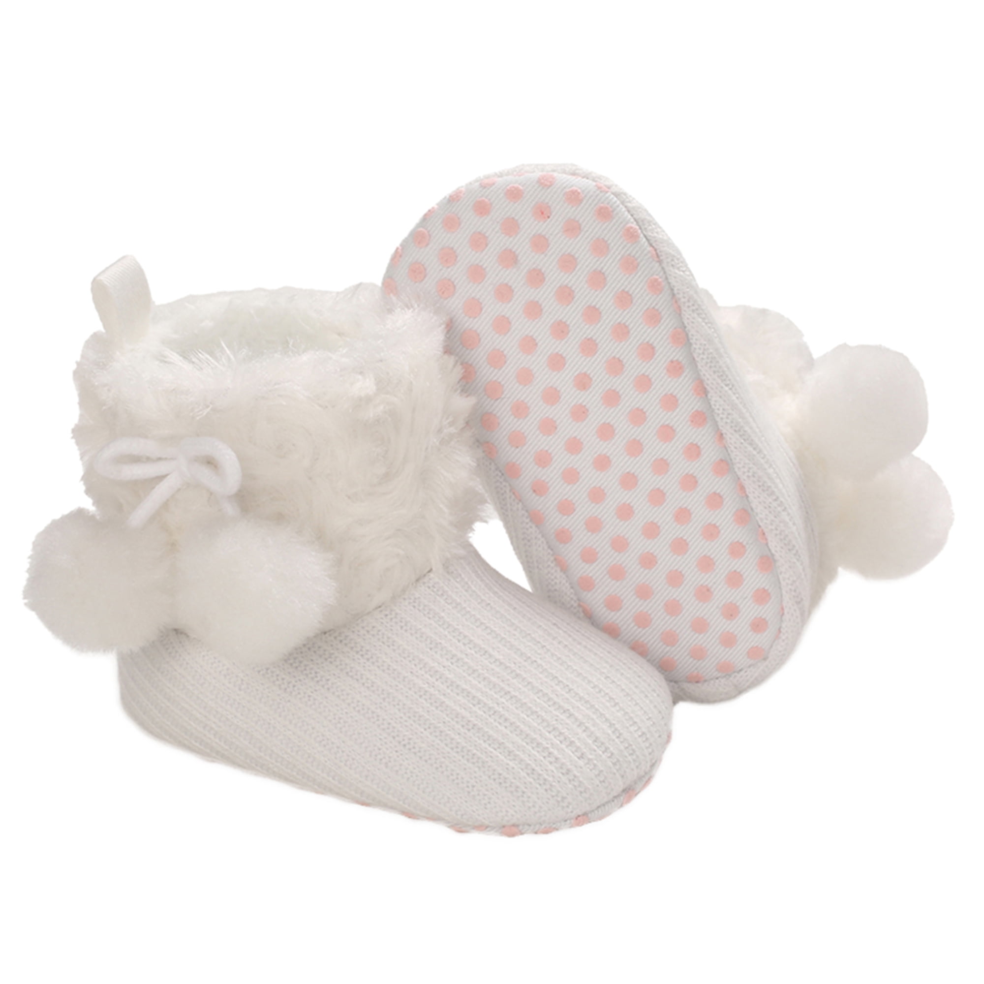 Baby / Toddler Solid Color Warm Slip-on Prewalker Shoes