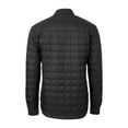 thumbnail image 3 of Men's Cutter & Buck  Black ACC Gear Rainier PrimaLoft Eco Insulated Quilted Button-Up Shacket, 3 of 3