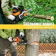 thumbnail image 6 of TECCPO Cordless Chainsaw, 40V 12-Inch Electric Chainsaw, High Performance Motor, 2.5Ah Samsung Battery and Charger Included, 26.24ft/s Chain Speed, Oregon Chain, for Cutting Trees and Wood-TDCS01A, 6 of 7