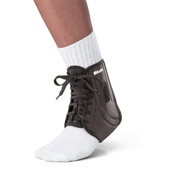 Mueller 1362667 Pro Level ATF2 Ankle Brace, Black - Extra Large