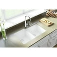 thumbnail image 3 of Elkay ELGU250RWH0 Quartz Classic 33 in. x 20-1/2 in. x 9-1/2 in., Offset Double Bowl Undermount Sink (White), 3 of 3