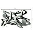 thumbnail image 3 of Rave Metal Wall Sculpture, 3 of 5