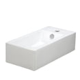 thumbnail image 1 of Elanti Porcelain Rectangle Wall Mounted Left Facing Sink, 1 of 1