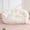 Beige, variant on S-HOME Ultra Soft Fluffy Bean Bag Sofa in Cozy Design for Living Room or Bedroom, Ideal Two Seater Reading Chair,Brown