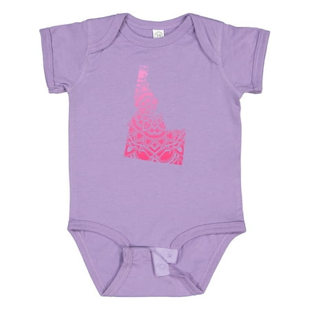 

Inktastic Idaho Silhouette Mandala Boys or Girls Baby Bodysuit