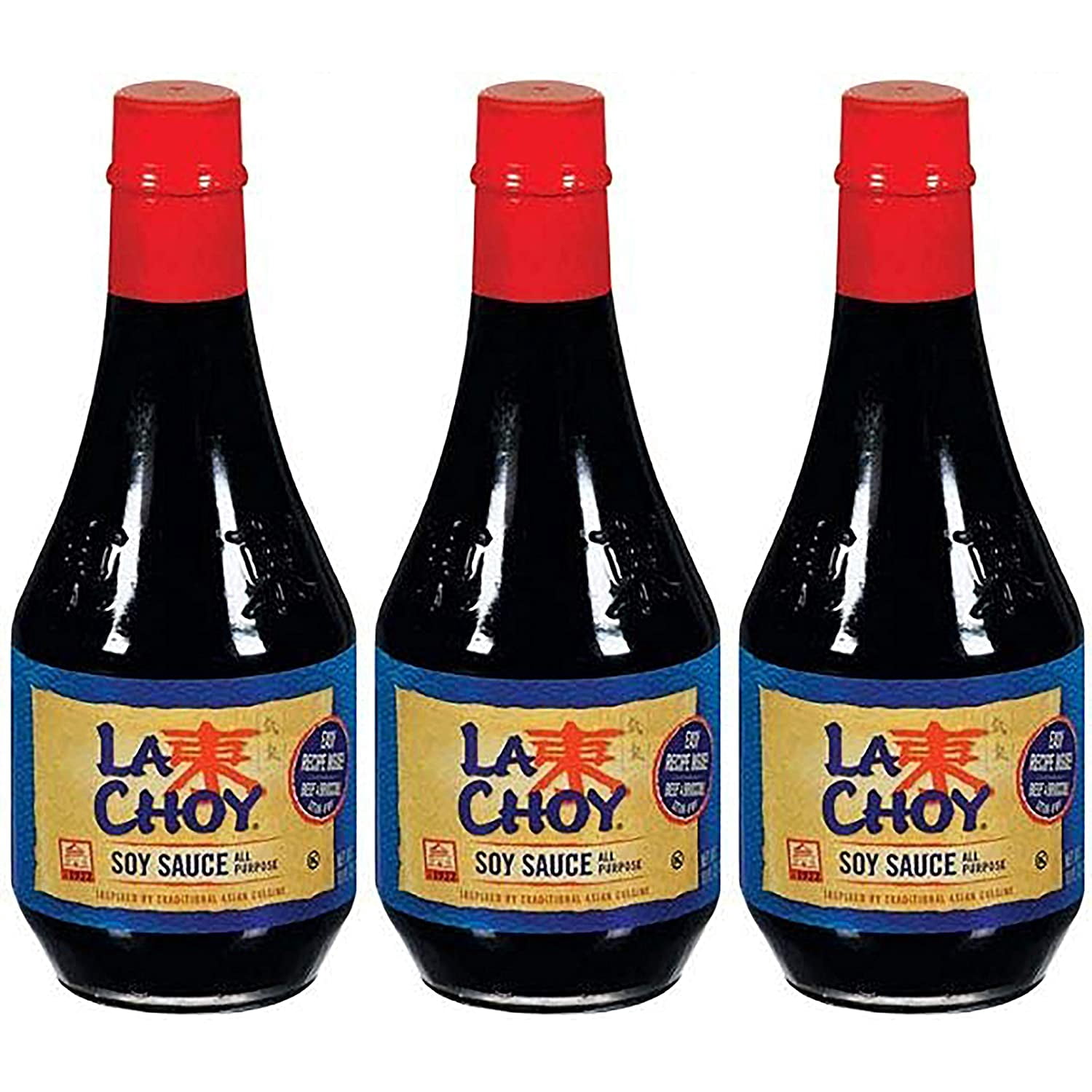 La Choy Original Soy Sauce 10 oz (Pack of 3)
