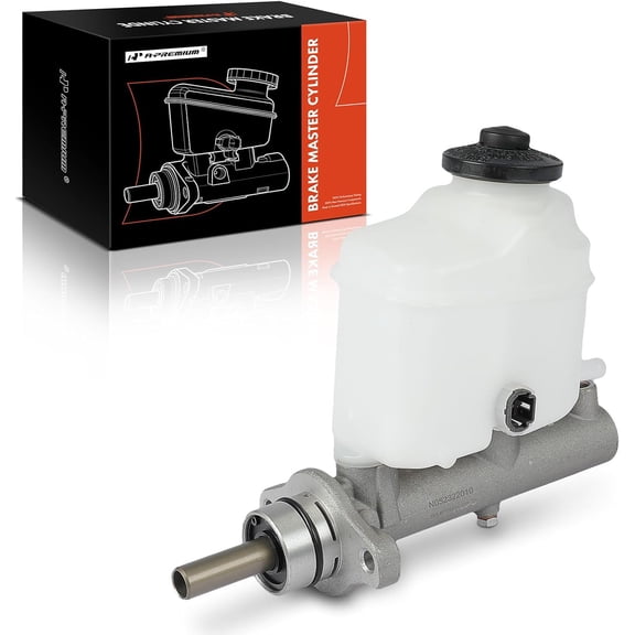 A-Premium Brake Master Cylinder with Reservoir and Sensor Compatible with Toyota Camry 2002-2006, Solara 2004-2008, 2.4L 3.0L 3.3L, Replace# 4720106260, 4720133350