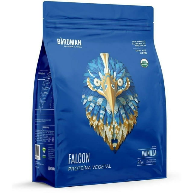 Proteína Falcon Birdman Suplemento Deslactosado 1.8 kgs Vainilla