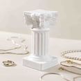 thumbnail image 7 of Set of 3 Resin Roman Column Candle Holders, Corinthian Style Pillars with 3 assorted Sizes for Home Decor, Wedding Props, Photography Use and Decorative Indoor Pedestals, 7 of 7