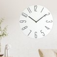 thumbnail image 2 of Wrvxzio 12 Inch Large 3D Number Wall Clock, 2 of 11