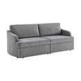thumbnail image 5 of Serta Moreland Convertible Sofa in Gray Fabric Upholstery, 5 of 12