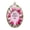 Color 1, variant on Canvas Wall Art Pink Heart Happy Mother s Day Gift Oval Framed Canvas Prints Vintage Wall Hanging Decor for Home Decorations 8.6"x11.4"