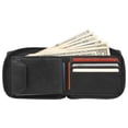 thumbnail image 3 of Genuine Leather Bifold Wallet For Men, Wallet with RFID Blocking (Black), 3 of 11