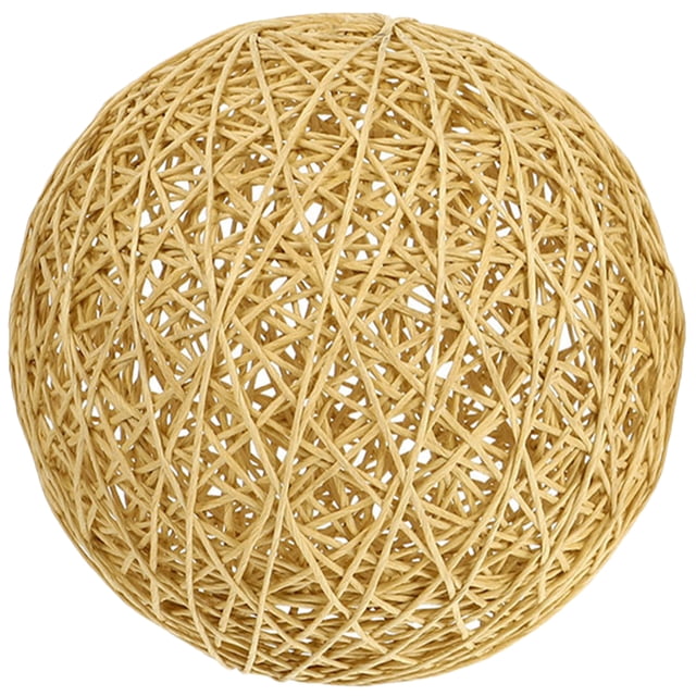 MasteelfCA Abat-Jour Tissé Housse de Lampe Style Rustique Abat-Jour pour Lampe Suspendue Lampe Suspendue