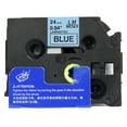 thumbnail image 2 of 1/Pack LM Tapes - Premium 1" Black Print on Blue Label (24mm 0.94 Laminated) Compatible with TZe-551 P-touch Tape and comes with a great Tape Color/Size Guide for easy reordering., 2 of 2