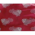 thumbnail image 4 of oneOone Georgette Viscose Fabric Fish Block Print Fabric BTY 42 Inch Wide, 4 of 4