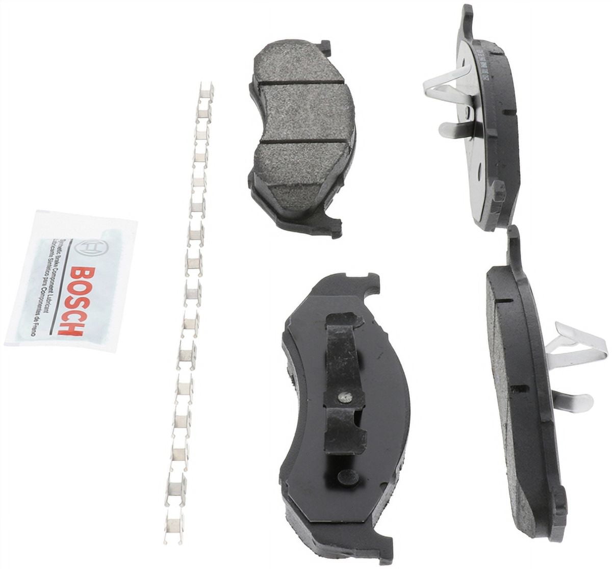 Bosch BE477H Bosch Blue Semi-Metallic Brake Pads with Hardware