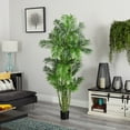 thumbnail image 4 of Nearly Natural 5337 Areca Palmier en Soie, 6 Pieds, Vert, 4 of 4