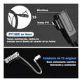 thumbnail image 5 of Manos Libres Audífonos Para Baofeng Kenwood Linton 2 pzs Blanco, 5 of 5