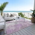 thumbnail image 6 of Addison Rugs Chantille Indoor/Outdoor Transitional Abstract Lavender Washable Rectangle Rug, 8' x 10', 6 of 6