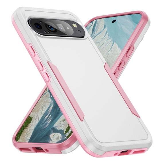Phone Case for Google Pixel 10 /10 Pro, Dual Layer Rugged Military Grade Shockproof Slim Rugged Hard PC Protective Phone Case Cover