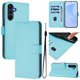 thumbnail image 2 of For Samsung Galaxy A26 5G Case Solid Color Wallet Leather Phone Cover with Strap, 2 of 5