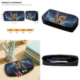 thumbnail image 7 of Kuiaobaty Kids Backpack Set of 3 Large Capacity Backpack and Lunch Box Set with Cup Holder Roomy Sturdy Bookbag with Pencil Case with Zipper for School Hiking, Cat Stars Planet Print, 7 of 7