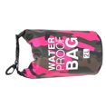 thumbnail image 2 of Toystoory Bolsa de natación impermeable de 15/20L/30L, de saco seco, colores de camuflaje, pesca, canotaje, kayak, almacenamiento, bolsa de Deportes acuáticos Camuflaje rojo rosa 11.5x28cm Toystoory OD1303-25B, 2 of 6