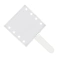 thumbnail image 1 of figatia Makeup Mirror with LED Light Gift for Woman Square Cosmetic Mirror Vanity Mirror White, 1 of 9