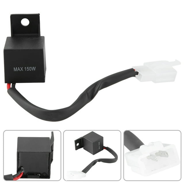 LED Flasher Relay, Light Blinker Turn Signal Widely Used Durability Hyper Flash Led Flasher For Motorcycle