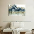 thumbnail image 2 of Elephant Stock Waters Edge I Wall Art - Horizontal Canvas Wall Art - Living Room Wall Decor - Abstract Canvas - Blue And Beige Decor By Carol Robinson - 36" x 24", 2 of 8