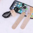 thumbnail image 1 of WEUVEB 3Ud Earphone Fixer Holder En PU Cuero Compacto Para Gestión De Cables En Cualquier Lugar, 1 of 6