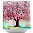 thumbnail image 2 of Shower Curtains - DiaNoche Designs - Story of the Tree lxxiv, 2 of 2