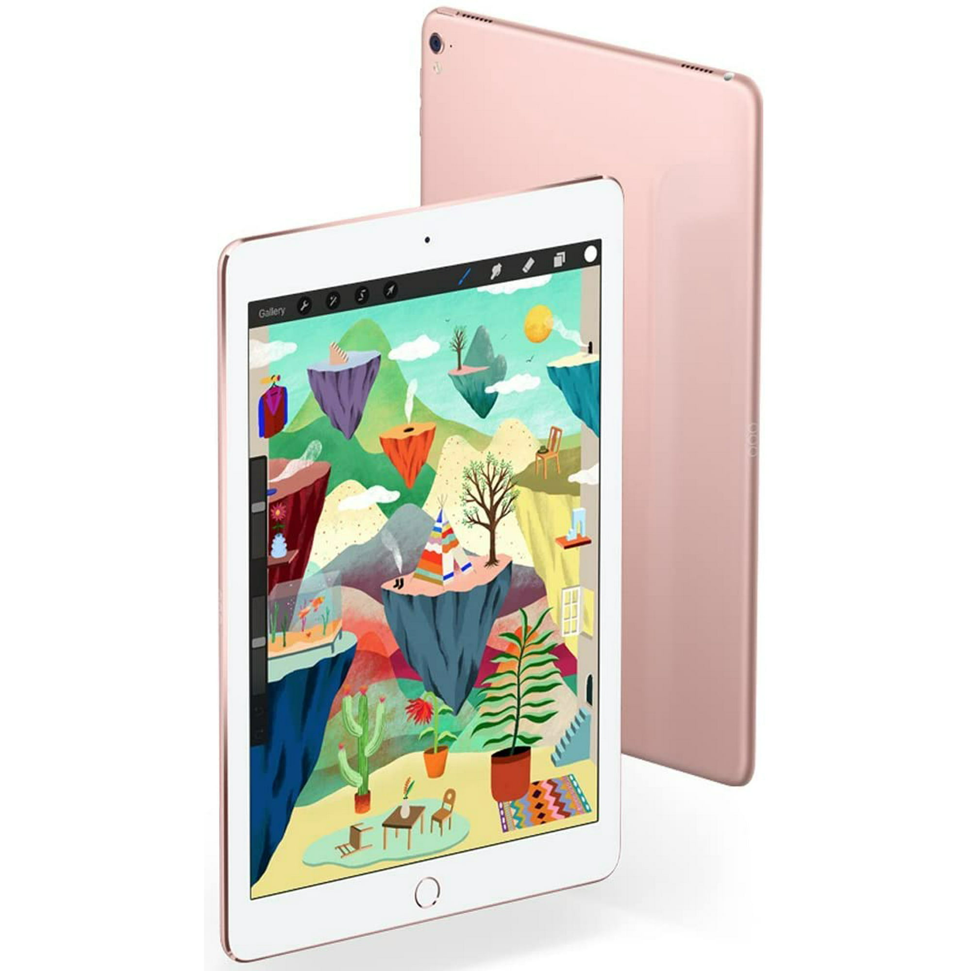 Apple iPad Pro Tablet (256GB, Wi-Fi Only, 9.7') Rose Gold (Scratch and Dent)