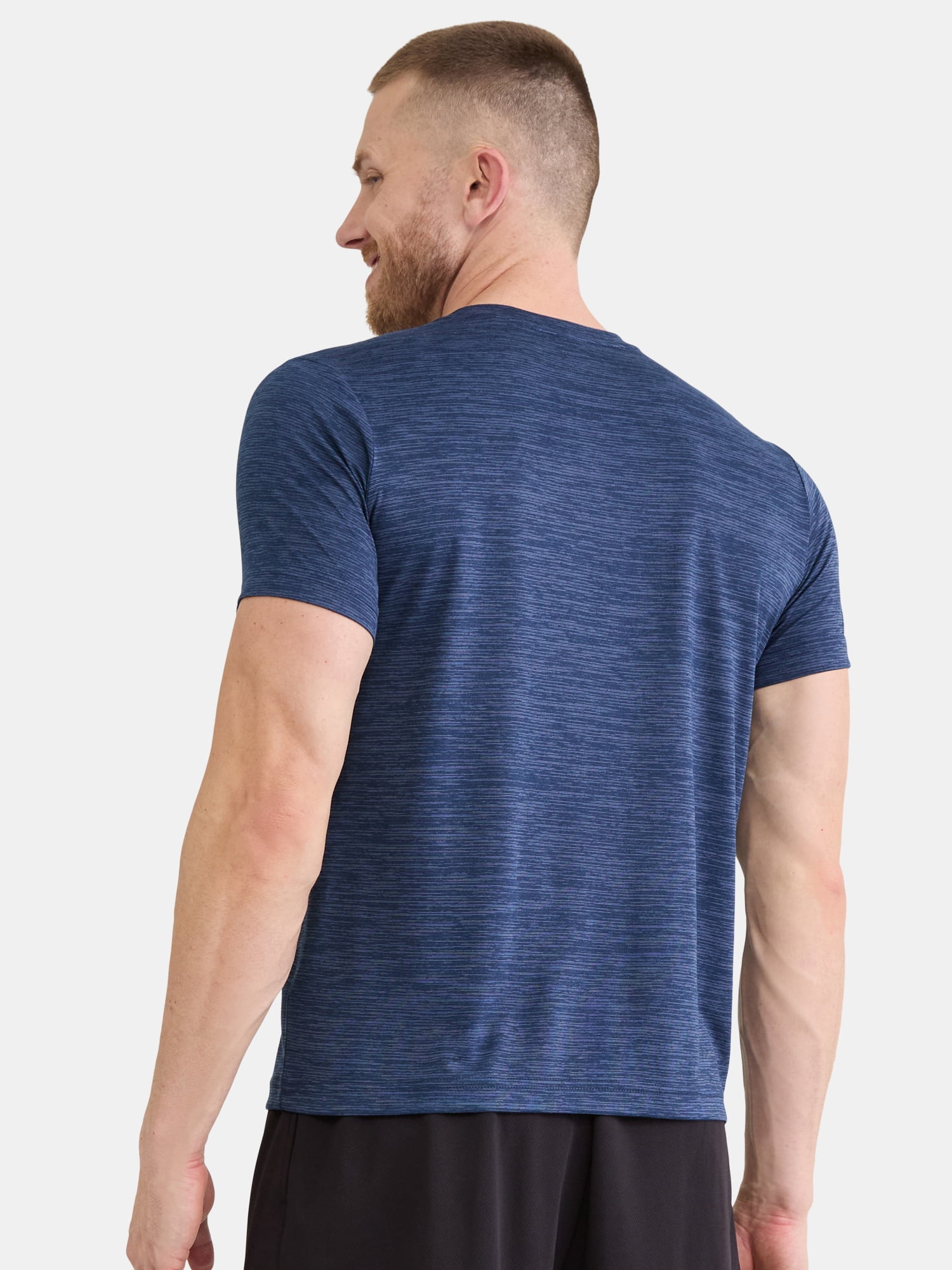 Athletic Works Men’s & Big & Tall Men’s Active Performance Jersey Tee Shirt, Sizes XS-5XL
