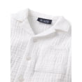 thumbnail image 2 of The Children's Place Baby & Toddler Boys Short Sleeve Gauze Button Up Shirt, Sizes 6M-5T, 2 of 3