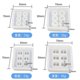 thumbnail image 1 of 4pcs Silicone Bead Molds With Holes Sphere Ball And Square Shapes Resin Epoxy Mold For Jewelry Polymer Clay Soap Making Cabochon Gemstone Diy Crafting, 1 of 3